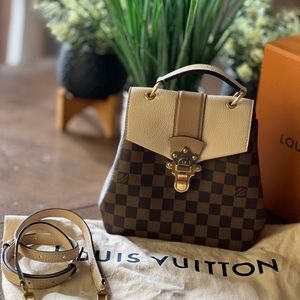 LOUIS VUITTON Damier Ebene Backpack